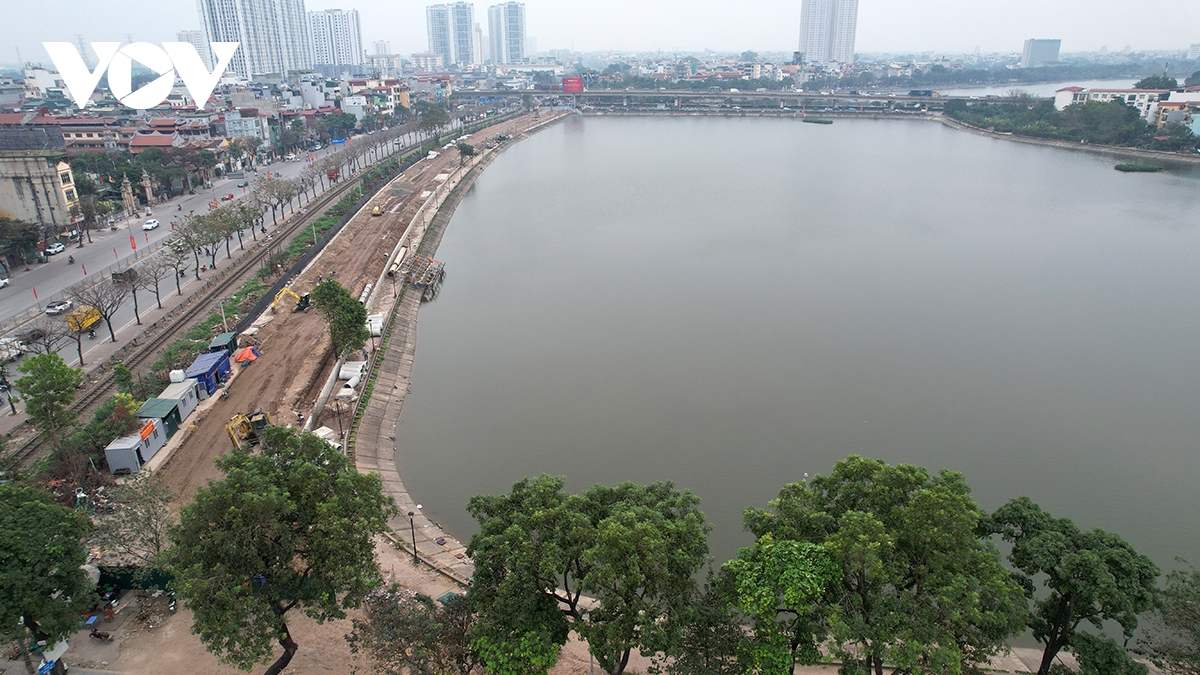 Nhộn nhịp thi công các dự án hạ tầng phía Nam Hà Nội đầu năm Bính Ngọ